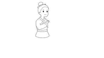 牛郎织女简笔画