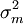 {\sigma_m^2}