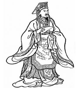 晋文公个人画像