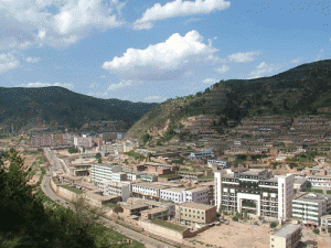 吴起县全景
