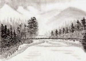 行路难 意境图