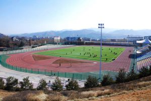 新塑胶操场