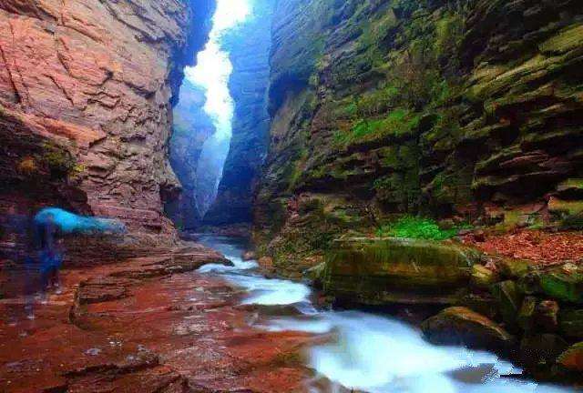 龙潭大峡谷风光