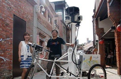 谷歌街景三轮车