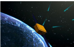 暗物质粒子探测卫星想象图
