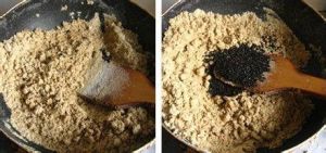 炒油茶面