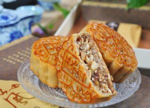 五仁月饼