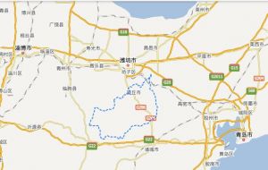 安丘地理位置