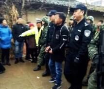 张某某指认犯罪现场