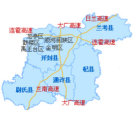 开封区划