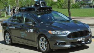 首批提供无人驾驶服务的 Uber 车辆