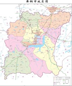舞钢市政区图