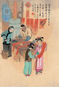 古代贴春联