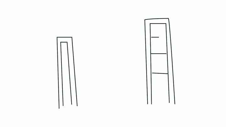 斜拉桥简笔画