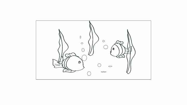 海底简笔画