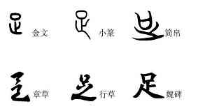 足字旁的字有哪些