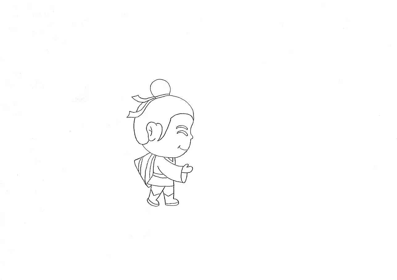 牛郎织女简笔画怎么画